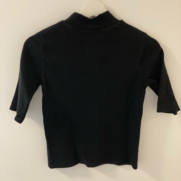 Zara Mockneck Top - Picture 2 of 3